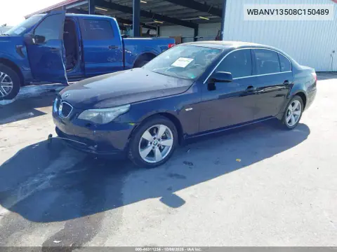 2008 BMW 528Xi VIN WBANV13508C150489 фото 3