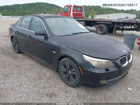 WBANU5C52AC126517 — 2010 BMW 5ER, Естественный износ, фото до ремонта