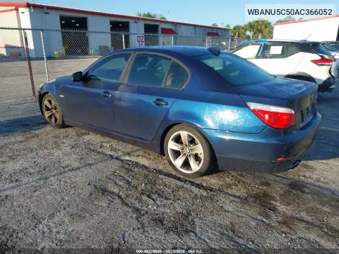 2010 BMW 528I VIN WBANU5C50AC366052 фото 4