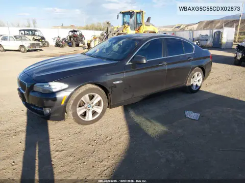 2012 BMW 528I VIN WBAXG5C55CDX02873 фото 3
