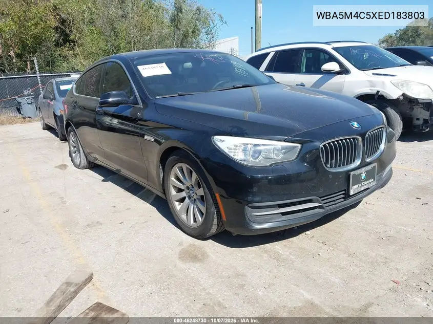 2014 BMW 535I Gran Turismo xDrive VIN WBA5M4C5XED183803 фото 1