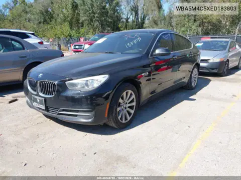 2014 BMW 535I Gran Turismo xDrive VIN WBA5M4C5XED183803 фото 2