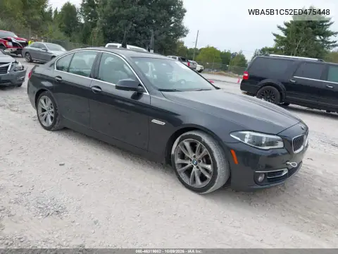 2014 BMW 535I VIN WBA5B1C52ED475448 фото 2