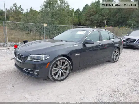 2014 BMW 535I VIN WBA5B1C52ED475448 фото 3