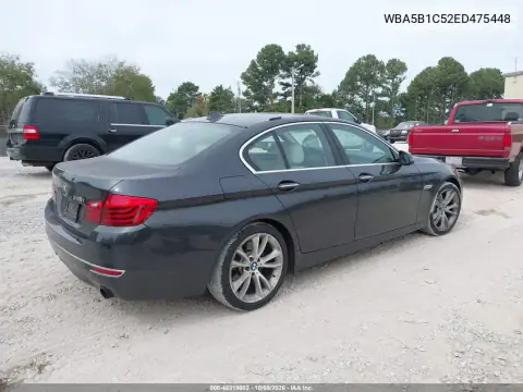 2014 BMW 535I VIN WBA5B1C52ED475448 фото 5