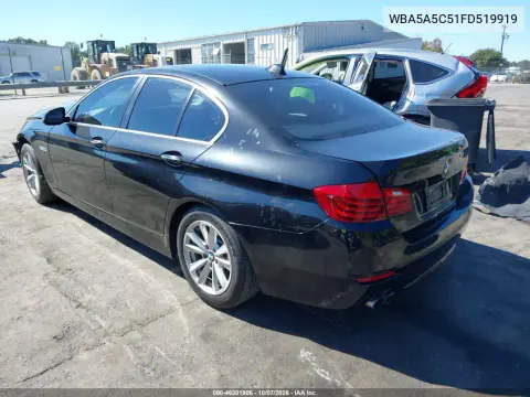 2015 BMW 528I VIN WBA5A5C51FD519919 фото 3