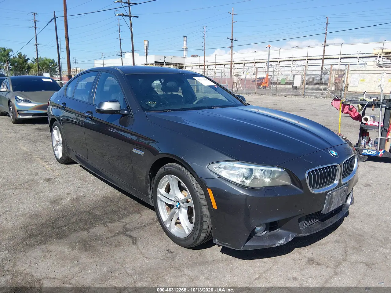 WBA5A5C55FD520264 — 2015 BMW 5ER, фото 2 с аукциона IAAI, Задняя часть
