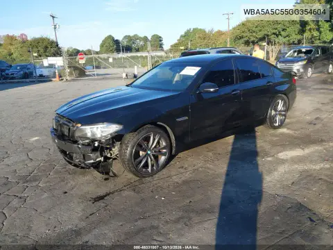 2016 BMW 528I VIN WBA5A5C55GG354604 фото 3
