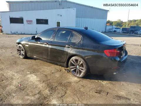 2016 BMW 528I VIN WBA5A5C55GG354604 фото 4