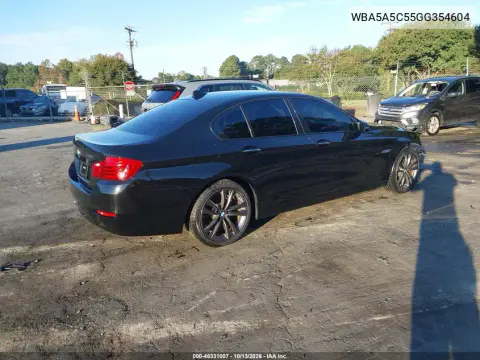 2016 BMW 528I VIN WBA5A5C55GG354604 фото 5