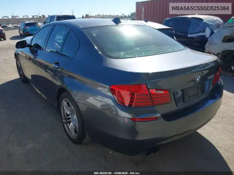 2016 BMW 528I VIN WBA5A5C55GD525384 фото 3