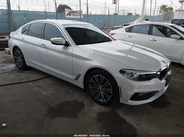 WBAJA5C55JWA56911 — 2018 BMW 5ER, Задняя часть справа (Right Rear), фото до ремонта