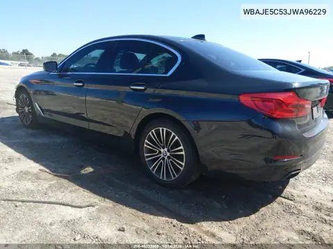 WBAJE5C53JWA96229 — 2018 BMW 5ER, фото 4 с аукциона IAAI, Передняя часть