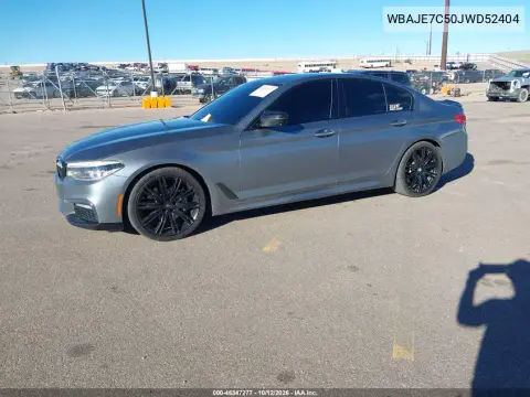 2018 BMW 540I xDrive VIN WBAJE7C50JWD52404 фото 3