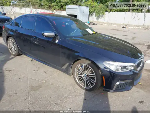 WBAJS7C02LBN95992 — 2020 BMW 5ER, Ходовая часть, фото до ремонта