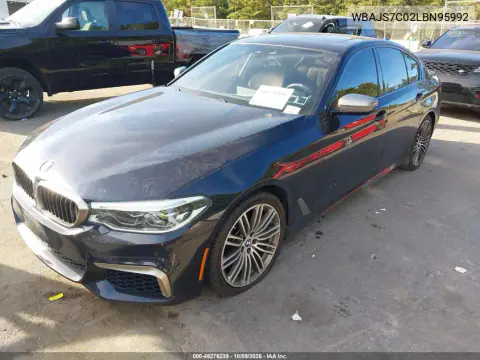 2020 BMW M550I xDrive VIN WBAJS7C02LBN95992 фото 3