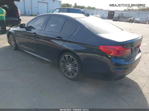 2020 BMW M550I xDrive VIN WBAJS7C02LBN95992 фото 4