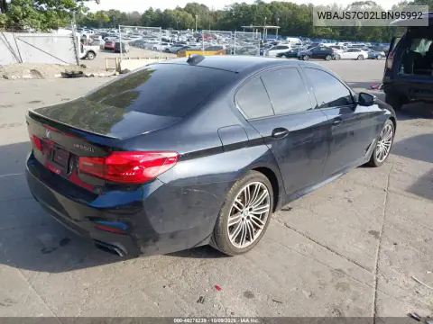 2020 BMW M550I xDrive VIN WBAJS7C02LBN95992 фото 5