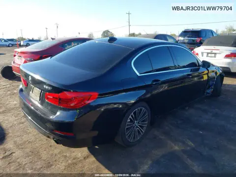 2020 BMW 530I VIN WBAJR3C01LWW79704 фото 5
