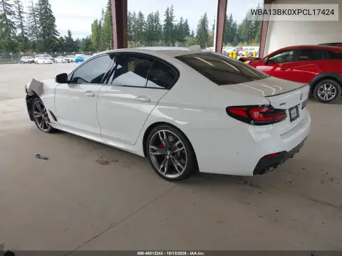 WBA13BK0XPCL17424 — 2023 BMW 5ER, фото 4 с аукциона IAAI, Передняя часть