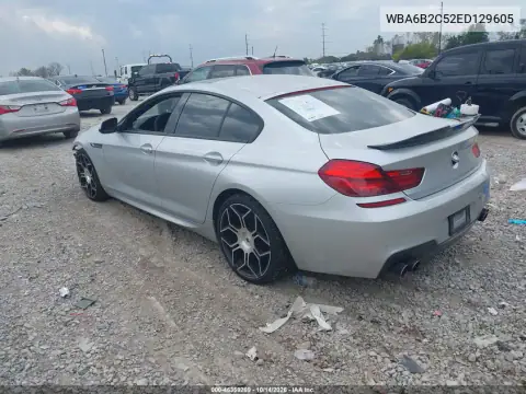 WBA6B2C52ED129605 — 2014 BMW 6ER, фото 4 с аукциона IAAI, Передняя часть слева