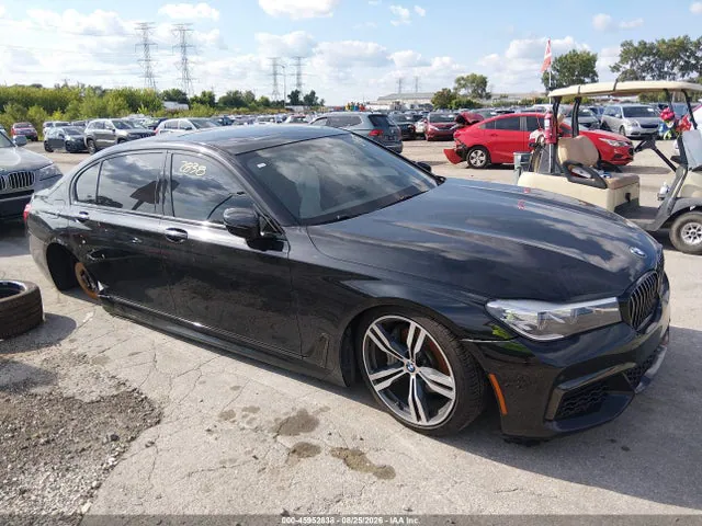 2018 BMW 740i Xdrive VIN WBA7E4C55JGV24202 фото 1