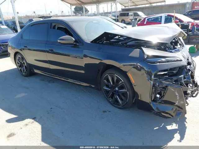 WBA23EH09RCT04485 — 2024 BMW 740I, Передняя часть (Front End), фото до ремонта