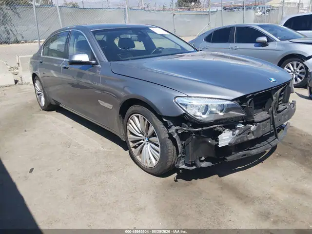 WBAYE4C51FD946903 — 2015 BMW 740LI, Передняя часть (Front End), фото до ремонта