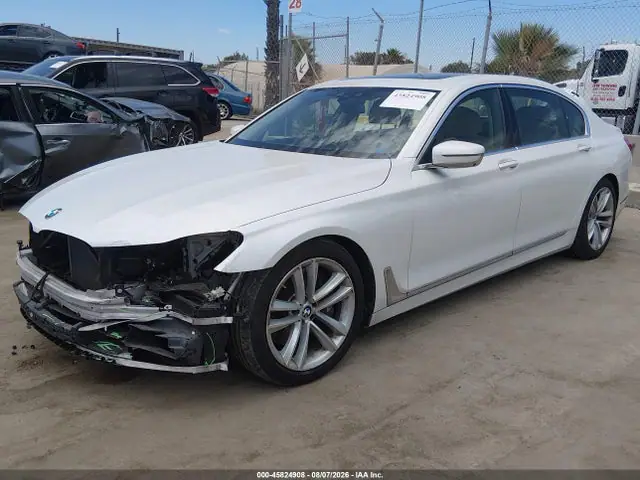 2016 BMW 750i Xdrive VIN WBA7F2C59GG418135 фото 2