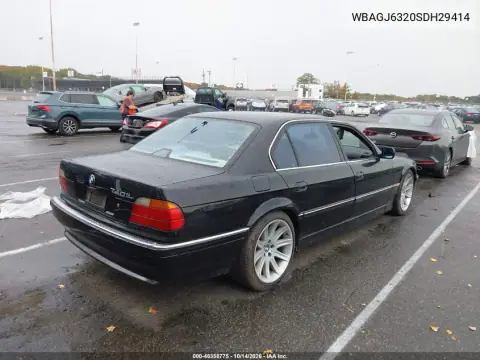 WBAGJ6320SDH29414 — 1995 BMW 7ER, фото 4 с аукциона IAAI, Передняя часть
