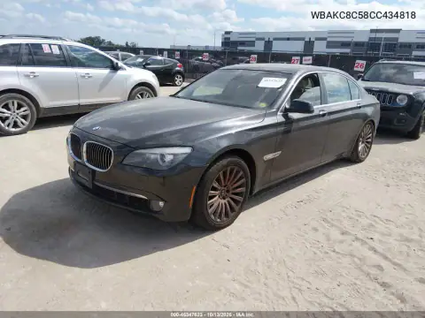 WBAKC8C58CC434818 — 2012 BMW 7ER, фото 3 с аукциона IAAI, Естественный износ