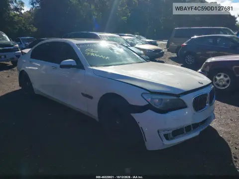WBAYF4C59DD127681 — 2013 BMW 7ER, Неизвестные повреждения, фото до ремонта