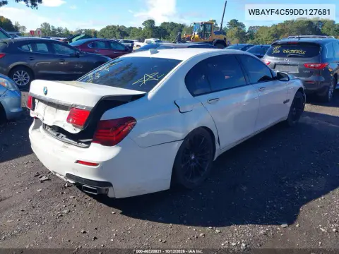 2013 BMW 740Li xDrive VIN WBAYF4C59DD127681 фото 4