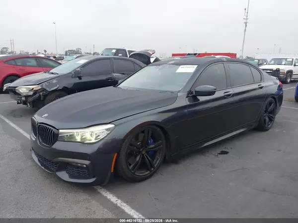 2017 BMW 7ER VIN WBA7E2C5XHG740531 фото 2
