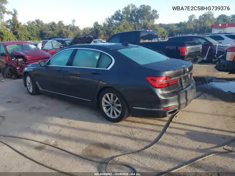 2017 BMW 740I VIN WBA7E2C58HG739376 фото 4