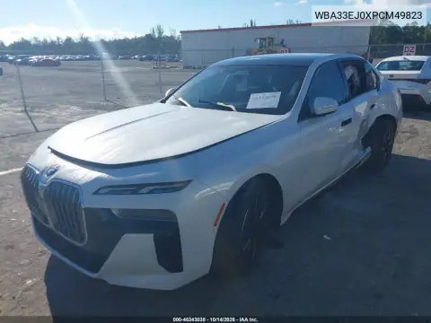 WBA33EJ0XPCM49823 — 2023 BMW 7ER, фото 2 с аукциона IAAI, Передняя часть