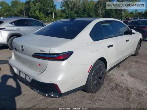 WBA33EJ0XPCM49823 — 2023 BMW 7ER, фото 4 с аукциона IAAI, Передняя часть