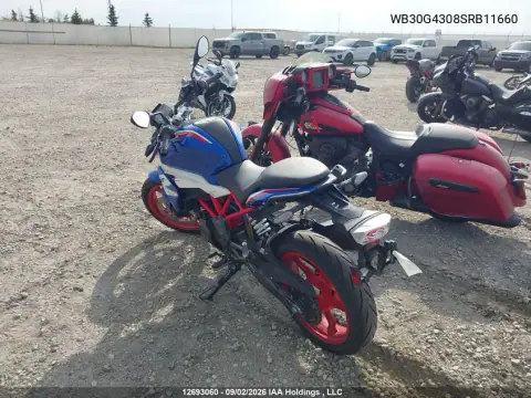 2025 BMW G310 R VIN WB30G4308SRB11660 фото 3
