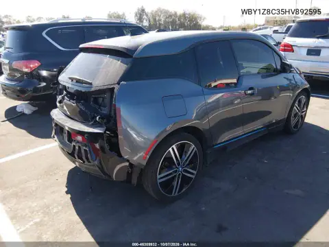 2017 BMW I3 94 Ah W/Range Extender VIN WBY1Z8C35HV892595 фото 4