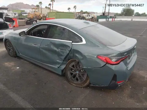 2026 BMW I4 Gran Coupe Edrive40 VIN WBY63HD07TFW54407 фото 3