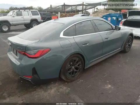 2026 BMW I4 Gran Coupe Edrive40 VIN WBY63HD07TFW54407 фото 4