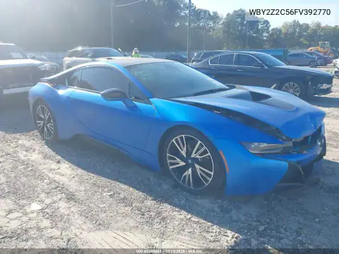 WBY2Z2C56FV392770 — 2015 BMW i8, Передняя часть, фото до ремонта