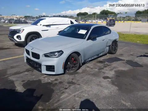 2025 BMW M2 VIN 3MF23DM00S8F68613 фото 3