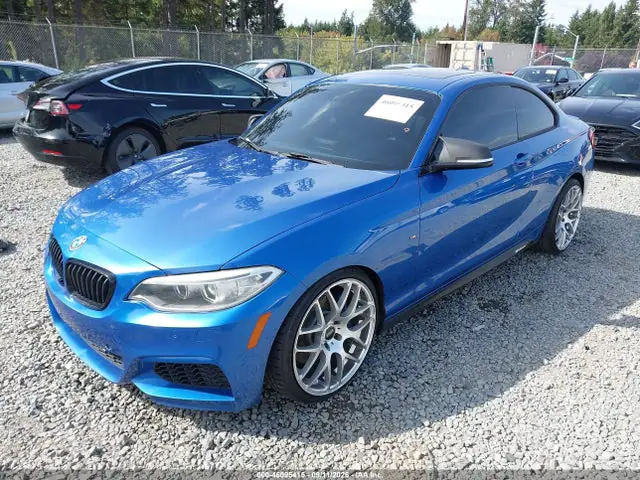 WBA1J7C58EV253219 — 2014 BMW M235, фото 2 с аукциона IAAI 14.10.2026, Задняя часть