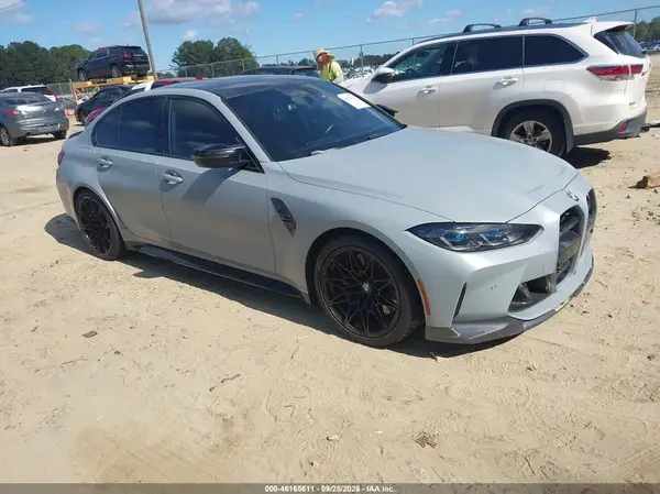 WBS33AY08NFM64004 — 2022 BMW M3, Повреждение двигателя (Engine Damage), фото до ремонта
