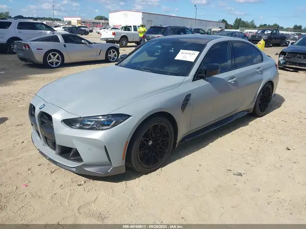 WBS33AY08NFM64004 — 2022 BMW M3, фото 2 с аукциона IAAI, Повреждение двигателя