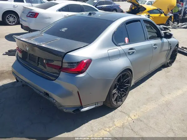 WBS43AY06RFR83966 — 2024 BMW M3, фото 4 с аукциона IAAI, Передняя часть