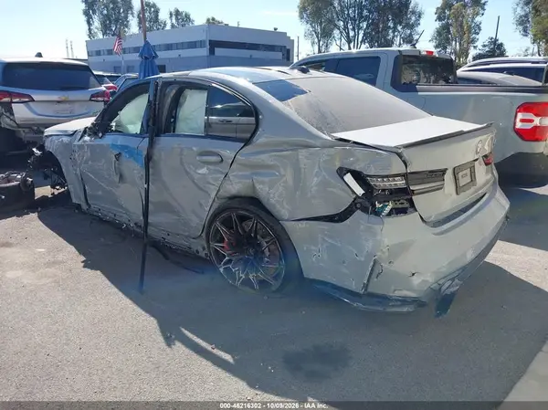 WBS23HJ01SFV06636 — 2025 BMW M3, фото 3 с аукциона IAAI, Повреждения со всех сторон