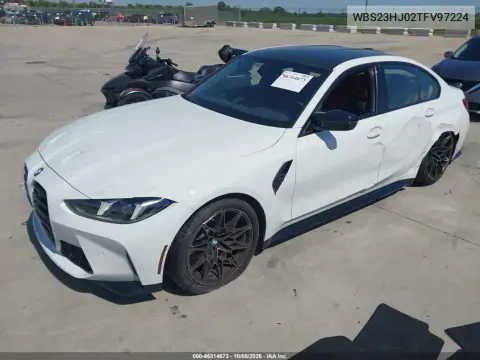 2026 BMW M3 Competition VIN WBS23HJ02TFV97224 фото 3