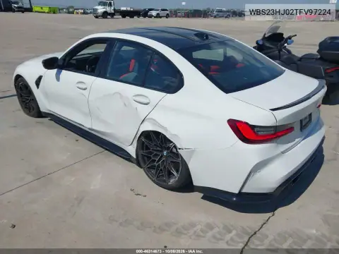 2026 BMW M3 Competition VIN WBS23HJ02TFV97224 фото 4